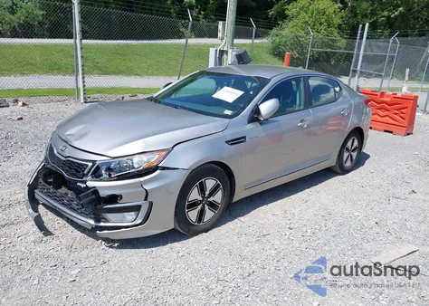 2013 Kia Optima Hybrid Lx from USA, damaged, VIN KNAGM4AD2D5040761